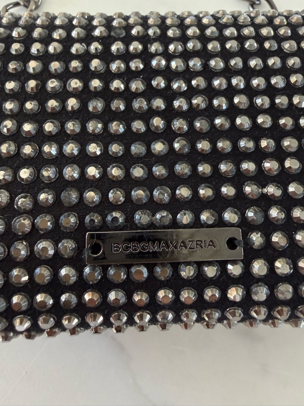 BCBG Max Azria Studded Mini Chain Bag - Picture 3 of 11